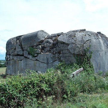 Batterie de Crisbecq à Saint-Marcouf