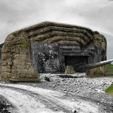 Batterie de Crisbecq à Saint-Marcouf