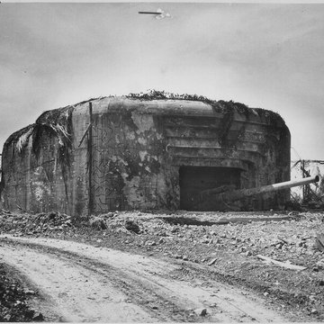 Batterie de Crisbecq à Saint-Marcouf