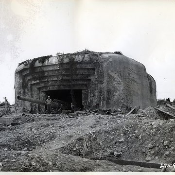 Batterie de Crisbecq à Saint-Marcouf