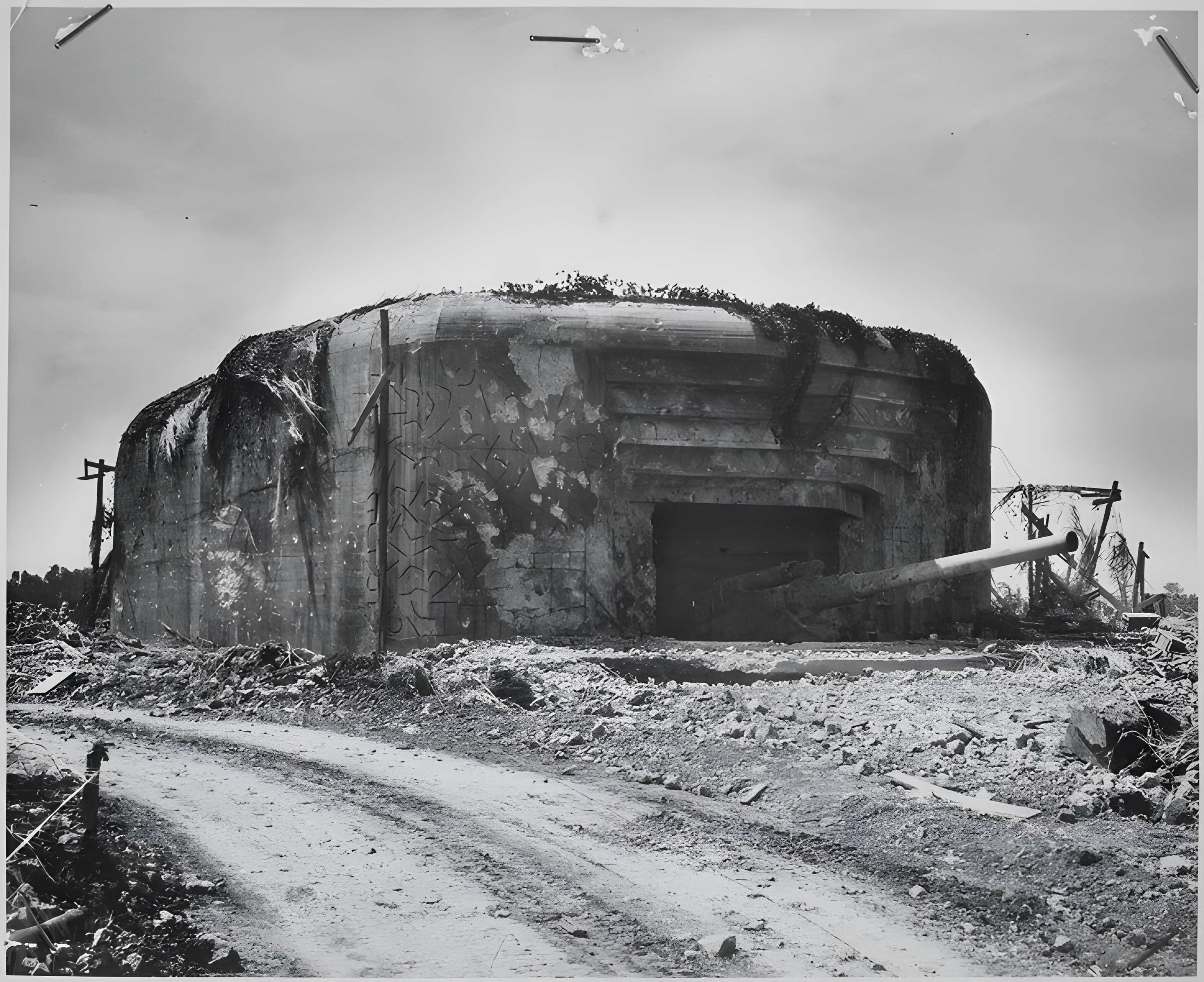 Batterie de Crisbecq à Saint-Marcouf