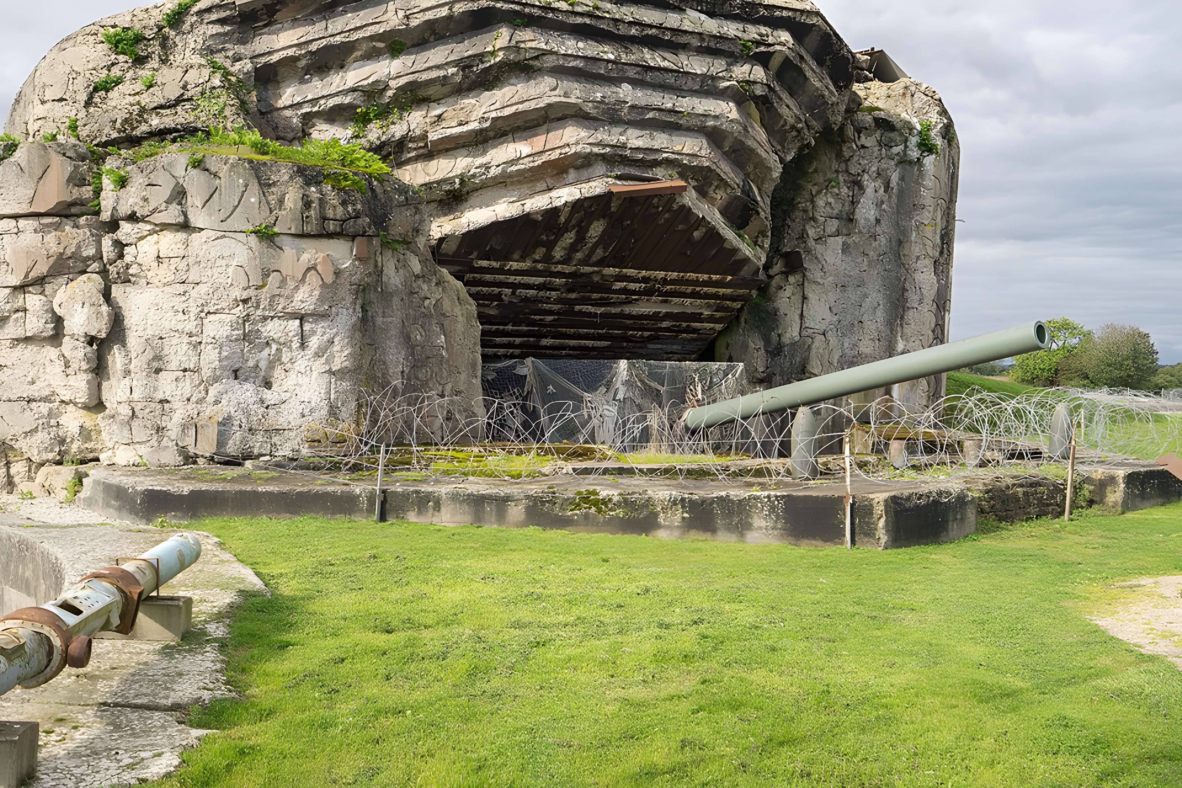 Batterie de Crisbecq à Saint-Marcouf
