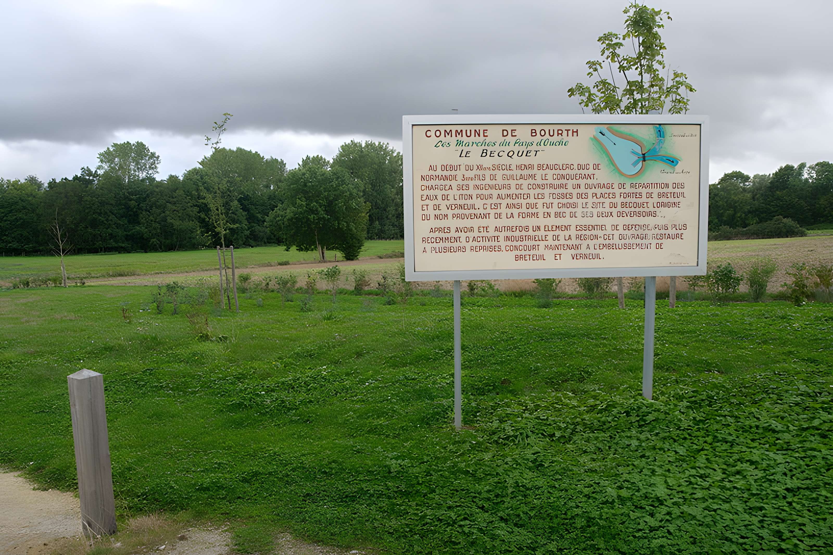 Becquet de l'Iton à Bourth