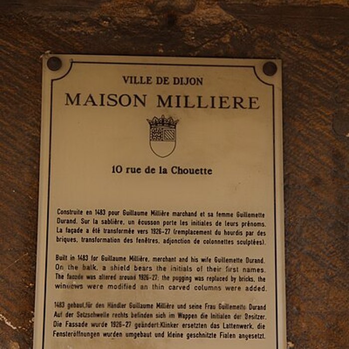 Photo de Maison Millière à Dijon