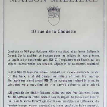Maison Millière à Dijon