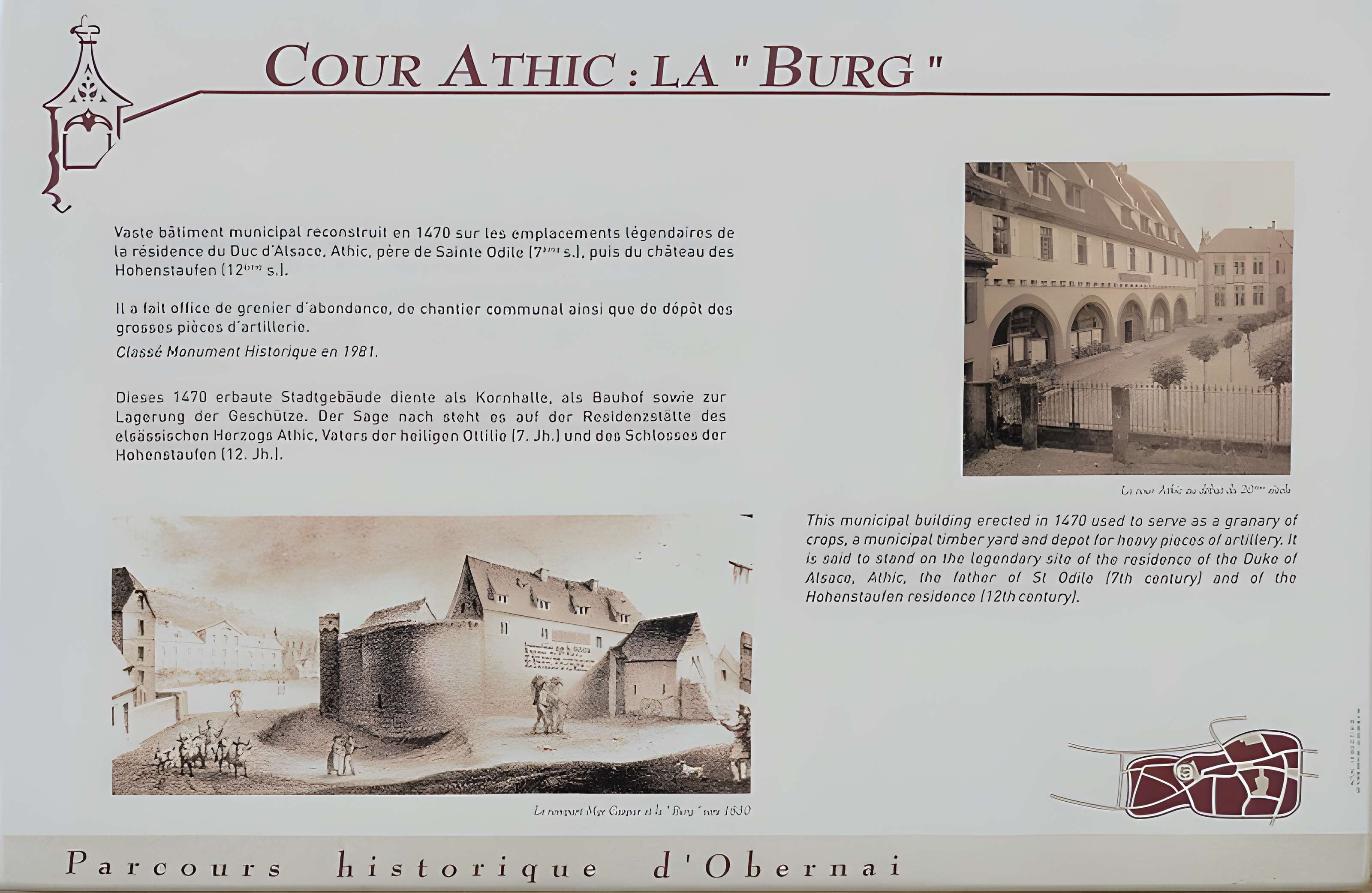 Maison natale de Sainte-Odile à Obernai