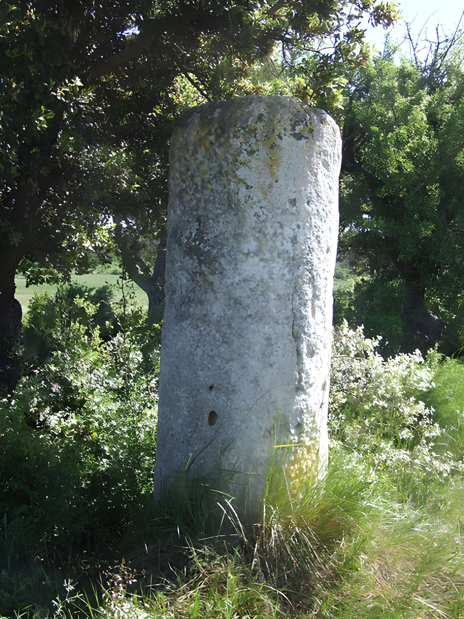 Borne milliaire de Lançon-Provence