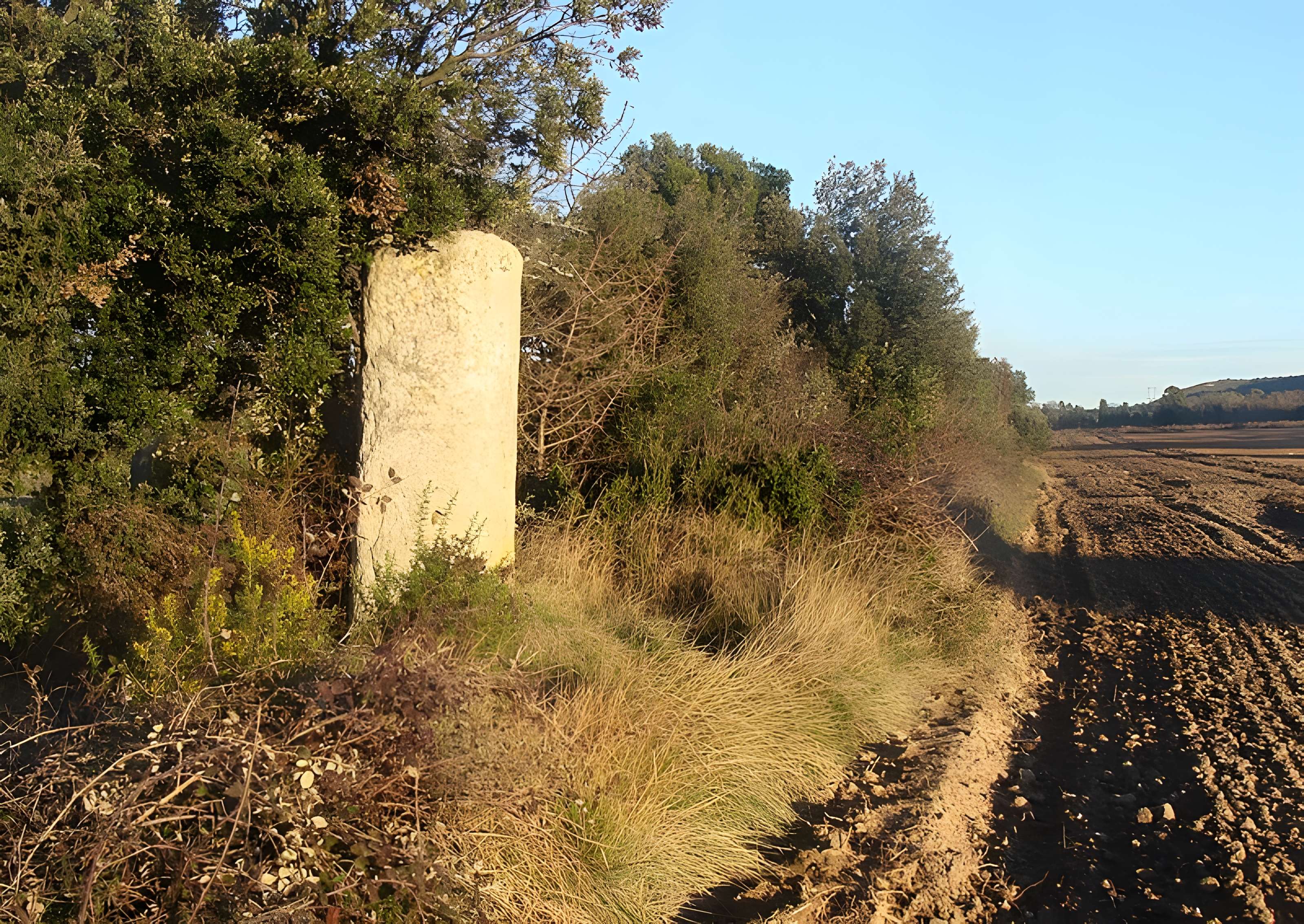 Borne milliaire de Lançon-Provence