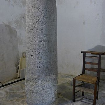 Borne milliaire de Rochemaure