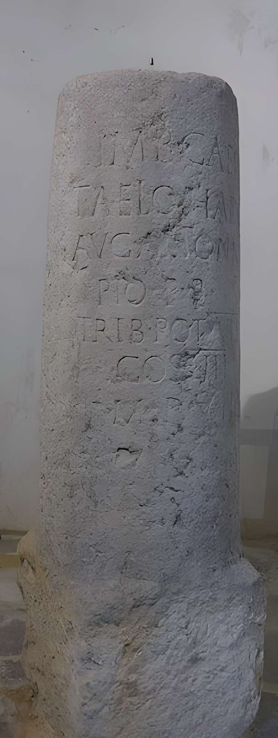 Borne milliaire de Rochemaure 