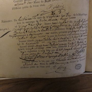 Maison natale de Victor Hugo à Besançon