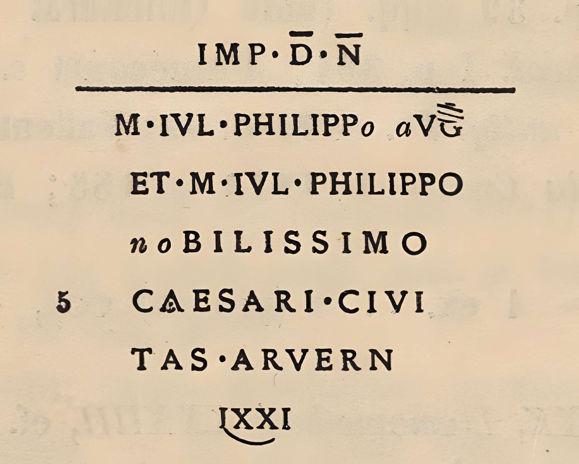 Borne milliaire de Vichy