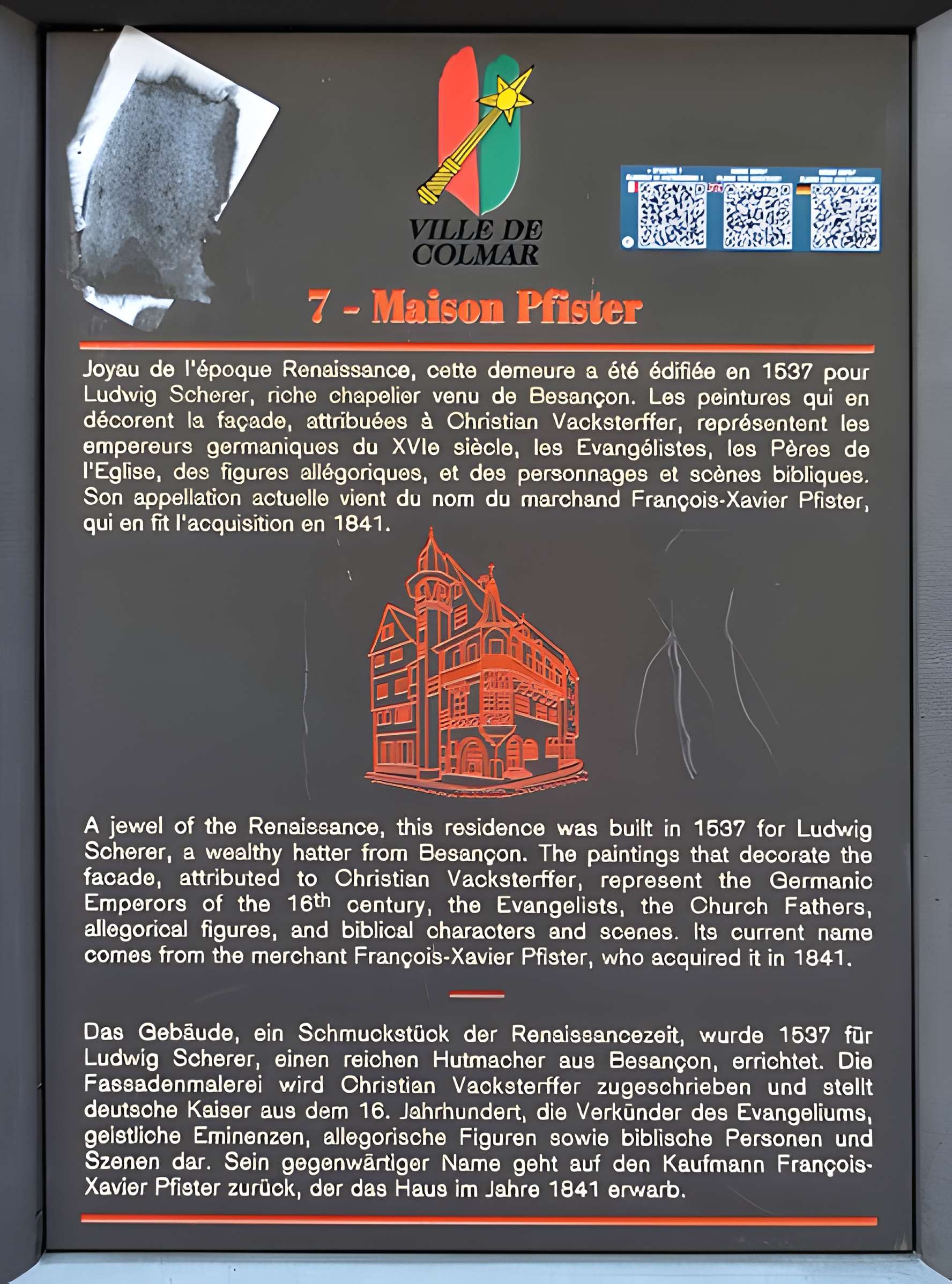 Maison Pfister à Colmar