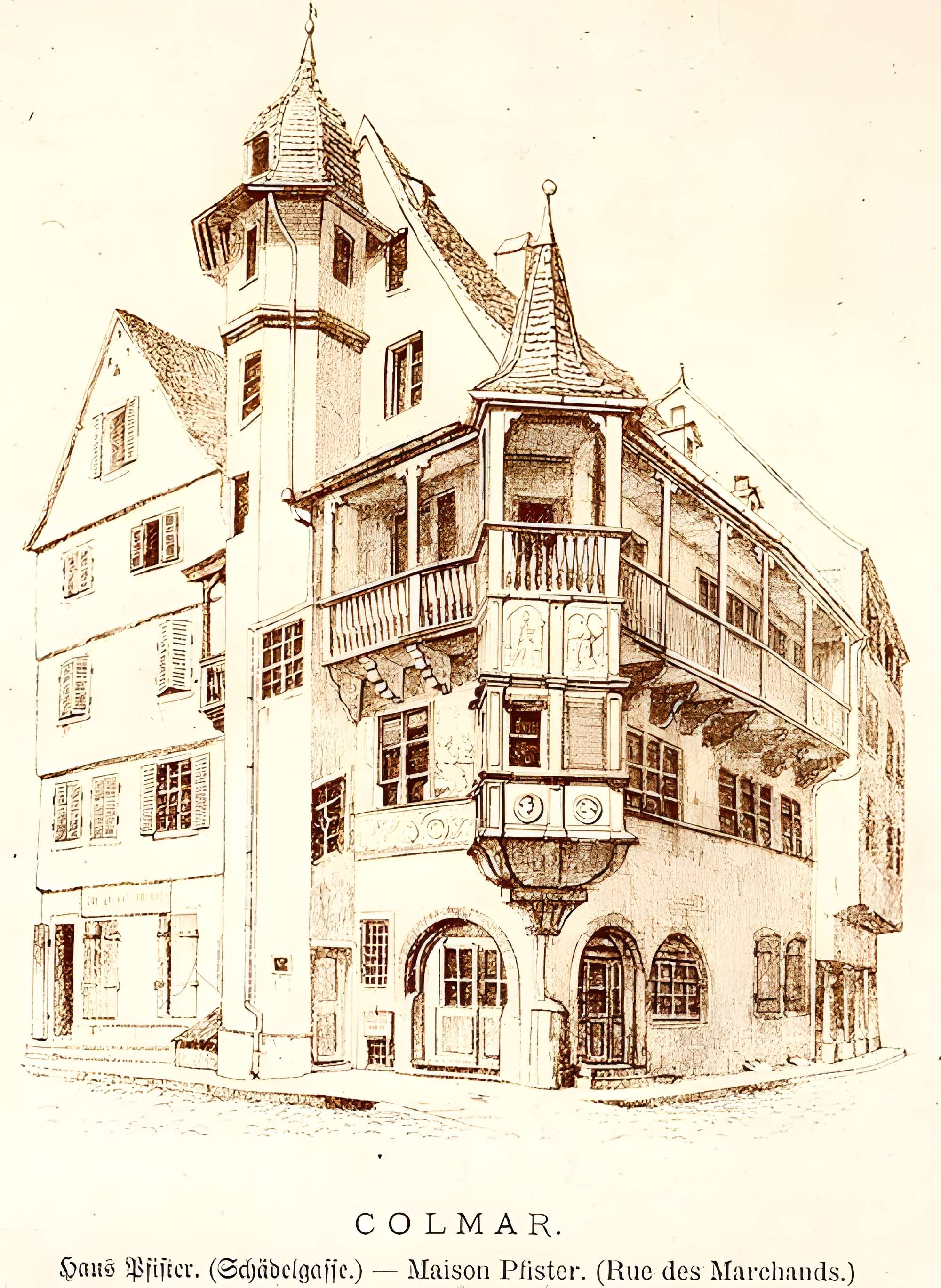 Maison Pfister à Colmar