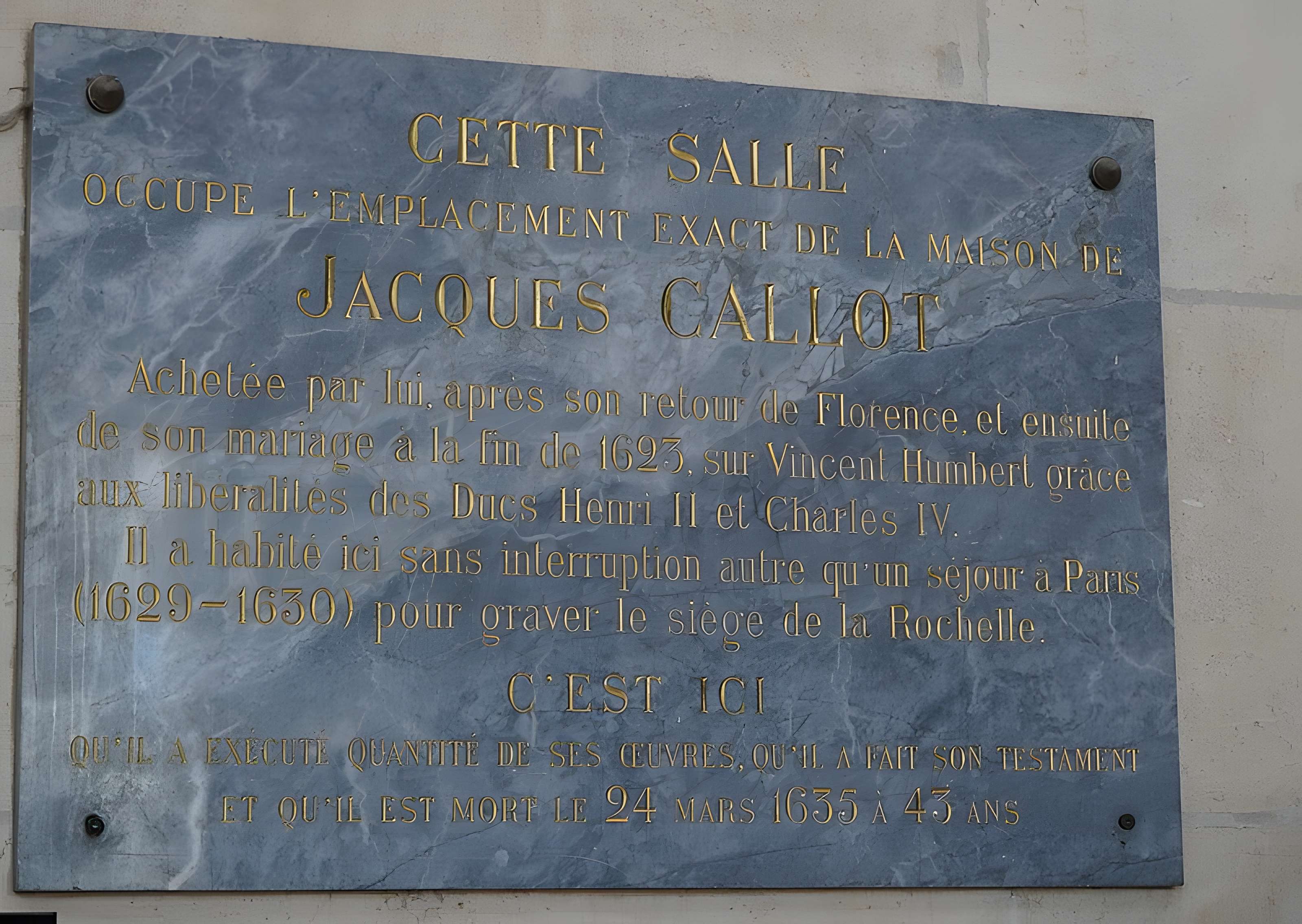 Bourse des marchands de Nancy 