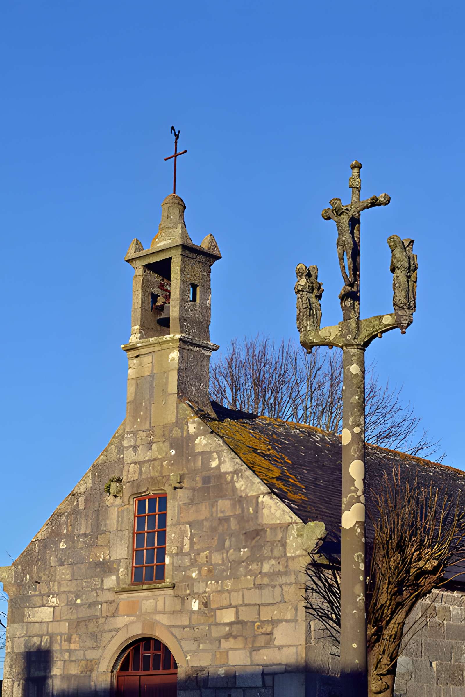 Calvaire de la chapelle Sainte-Catherine de Mespaul