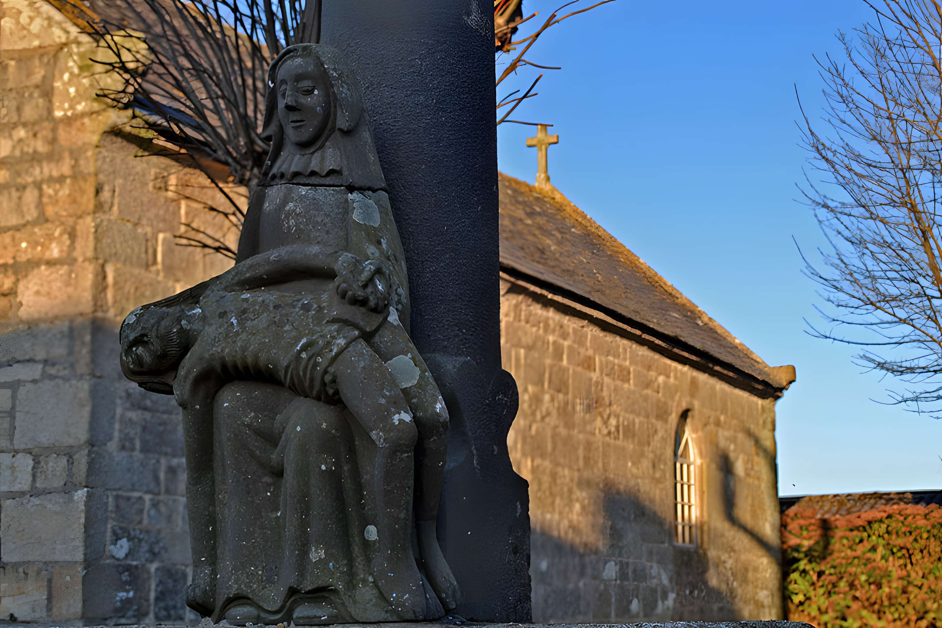 Calvaire de la chapelle Sainte-Catherine de Mespaul