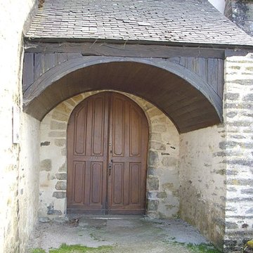 Calvaire de la chapelle Sainte-Croix de Josselin