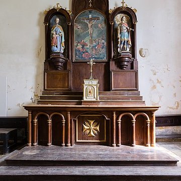 Calvaire de la chapelle Sainte-Croix de Josselin
