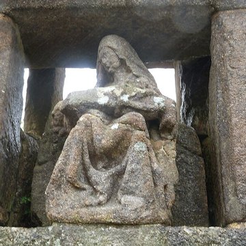 Calvaire de la Croix-Rouge à Pont-Melvez