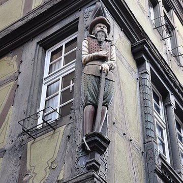 Maison zum Kragen à Colmar