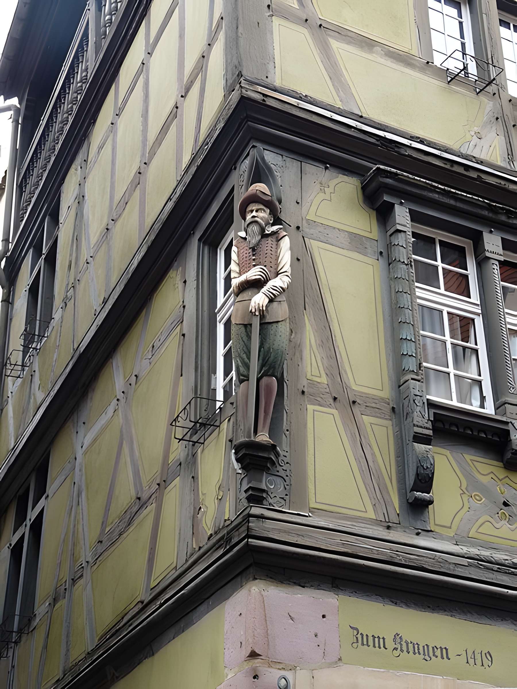 Maison zum Kragen à Colmar