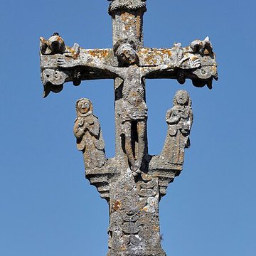 Calvaire du cimetière de Chaucenne