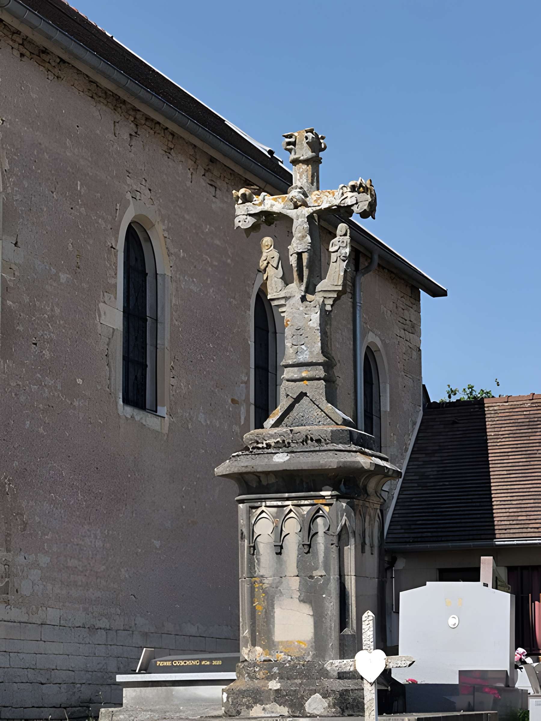 Calvaire du cimetière de Chaucenne