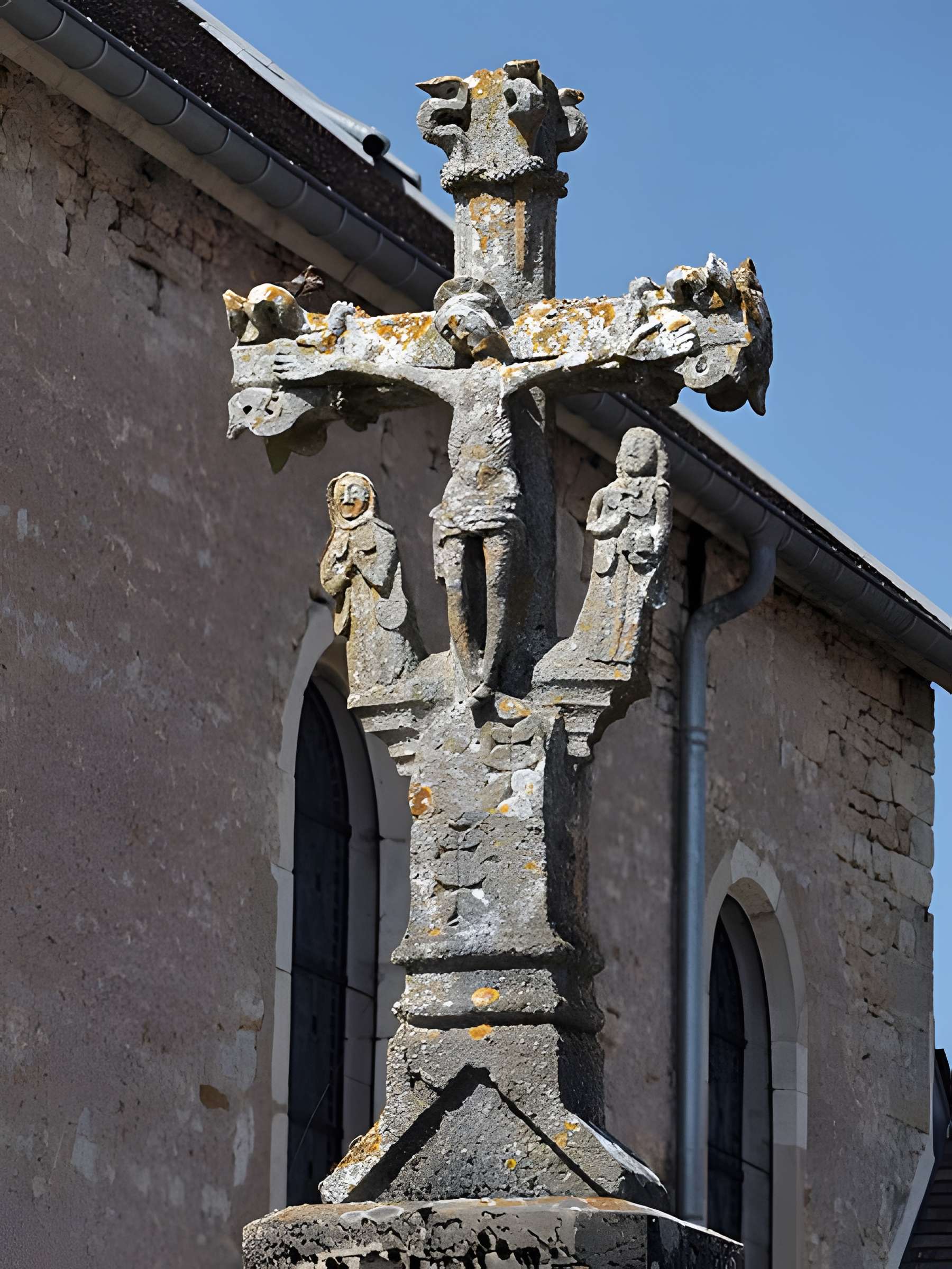 Calvaire du cimetière de Chaucenne