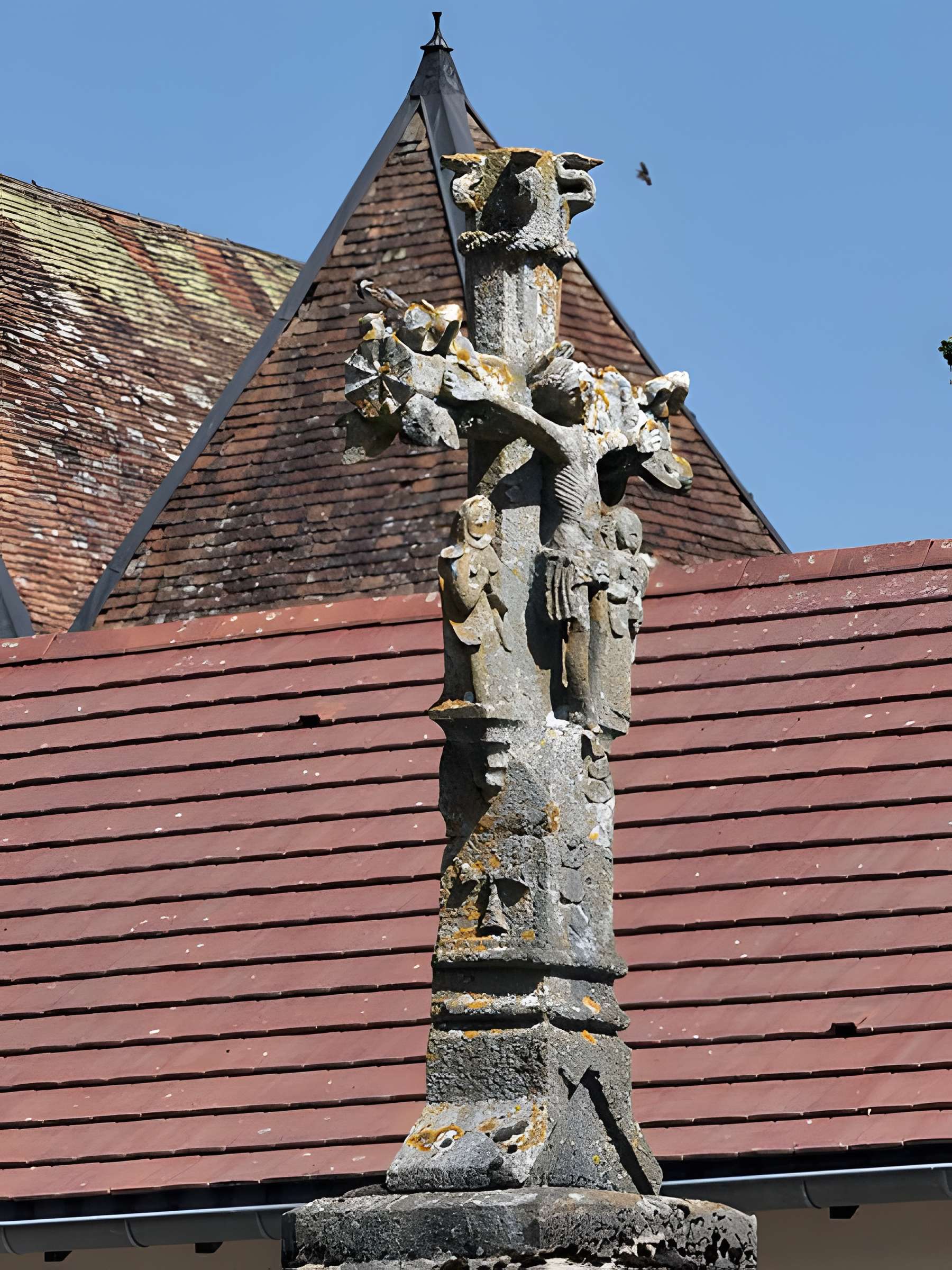 Calvaire du cimetière de Chaucenne