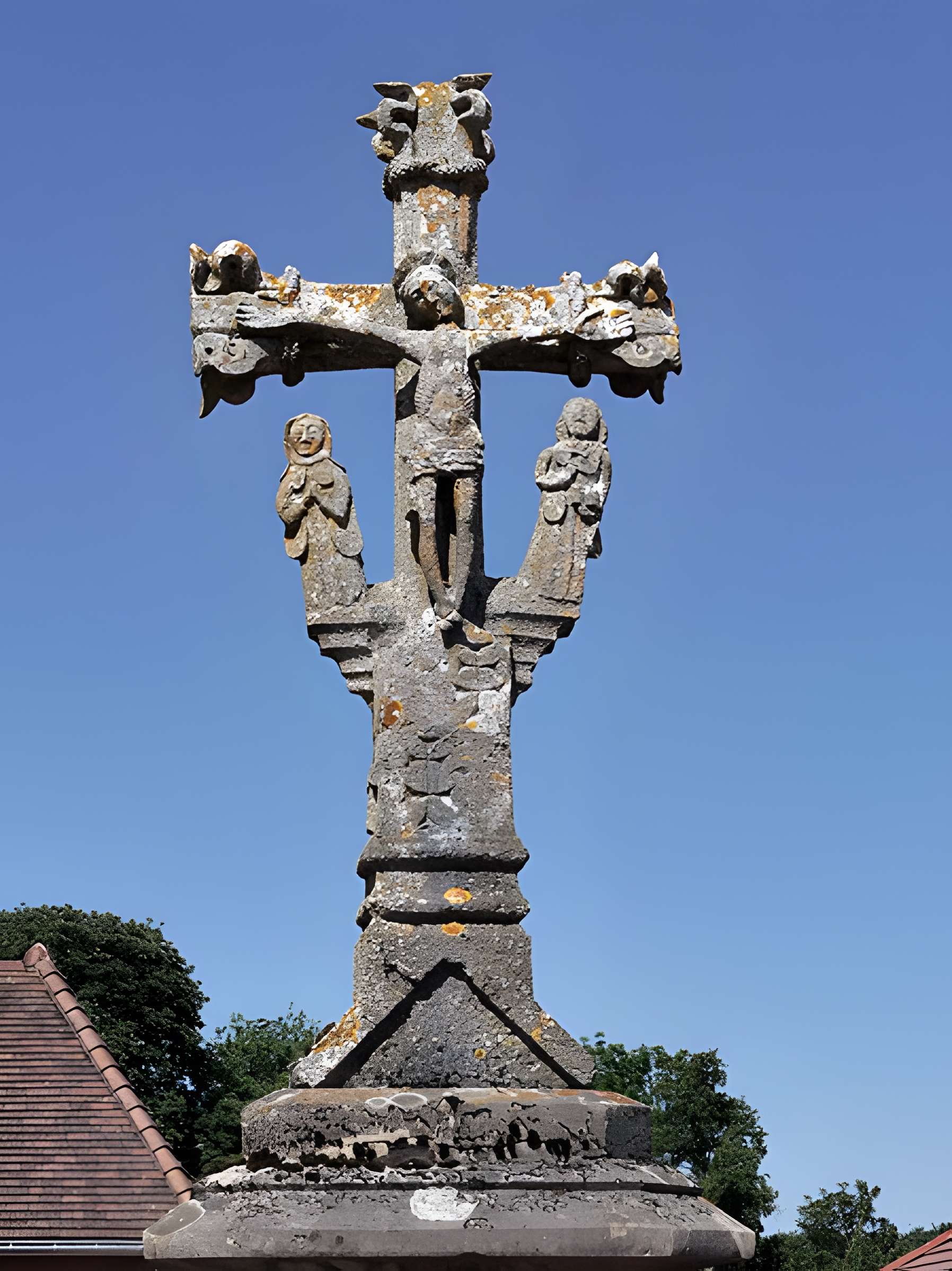 Calvaire du cimetière de Chaucenne