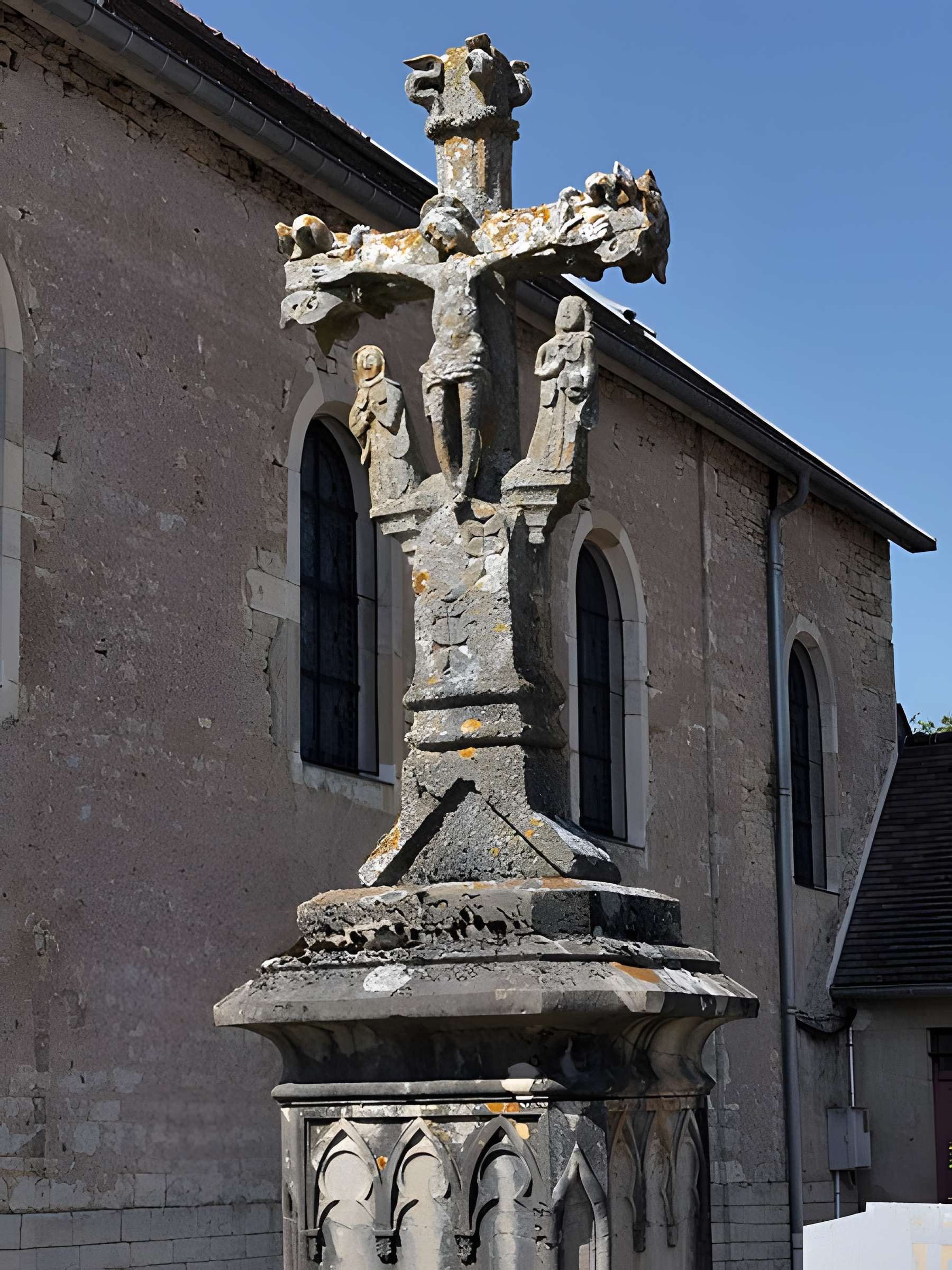 Calvaire du cimetière de Chaucenne