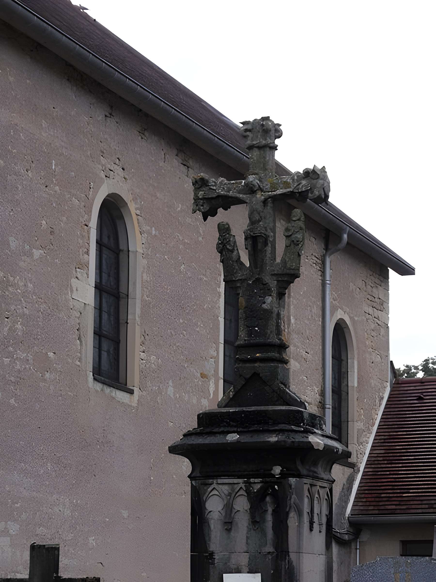 Calvaire du cimetière de Chaucenne