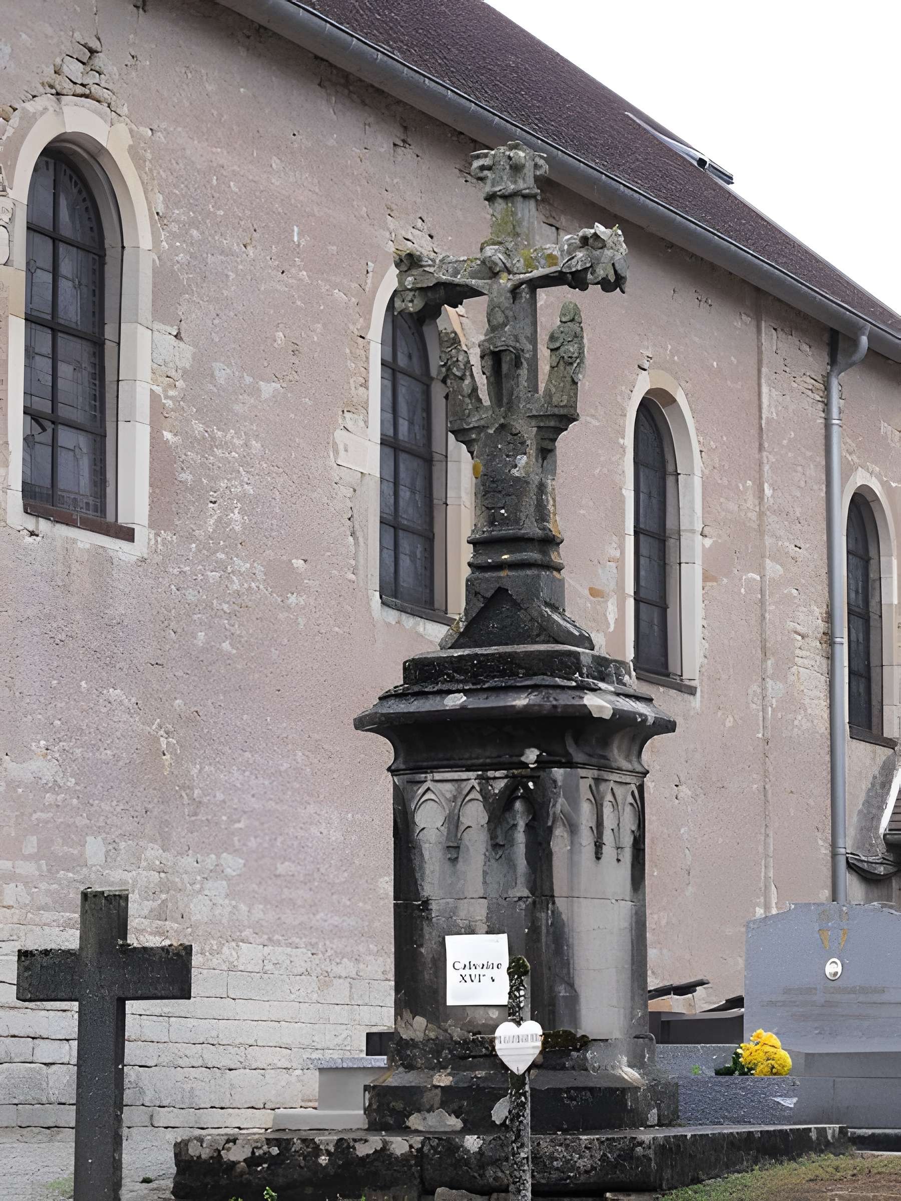 Calvaire du cimetière de Chaucenne