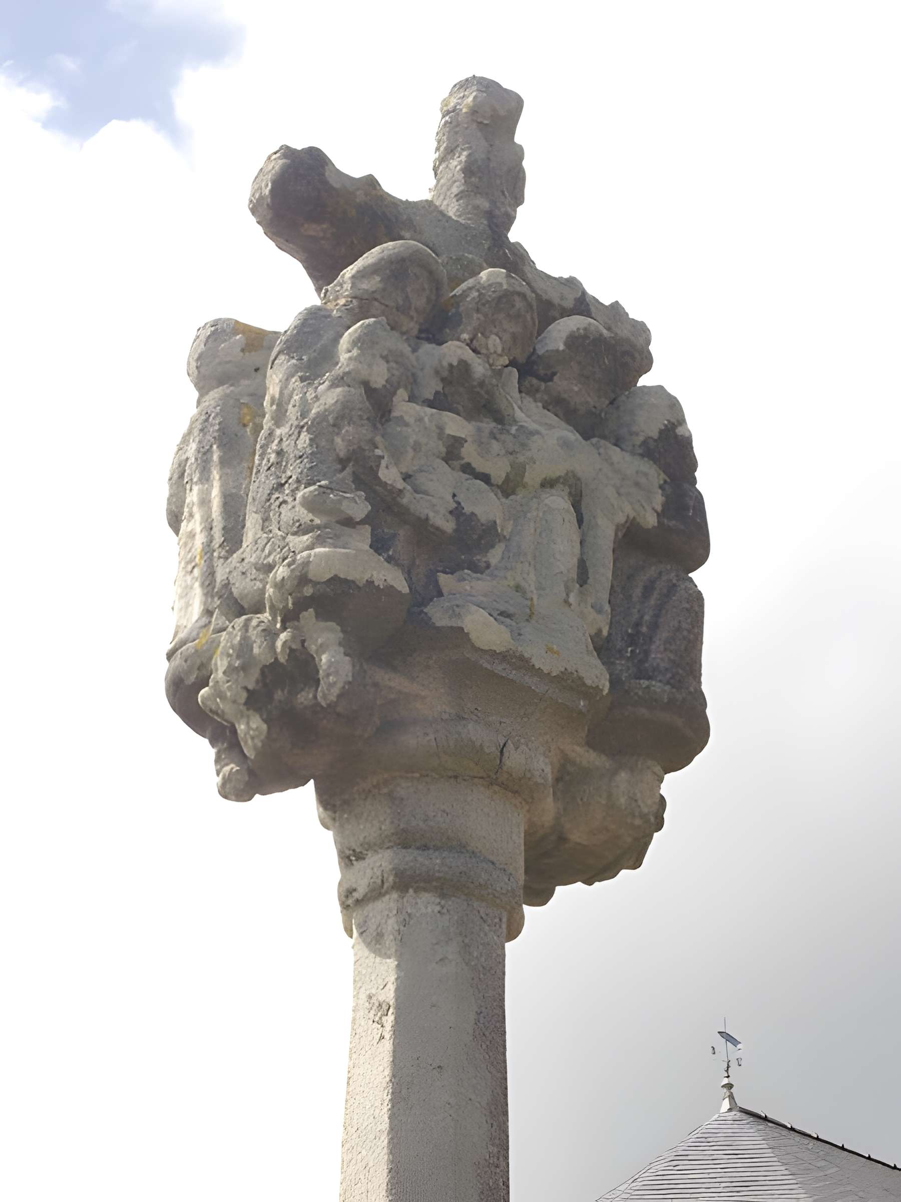 Calvaire du cimetière de Locqueltas