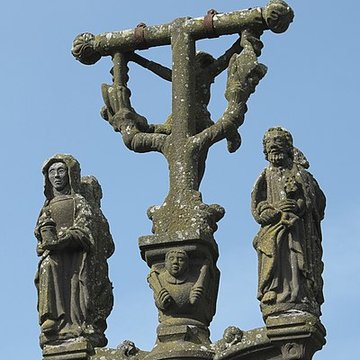 Calvaire du cimetière de Ploéven