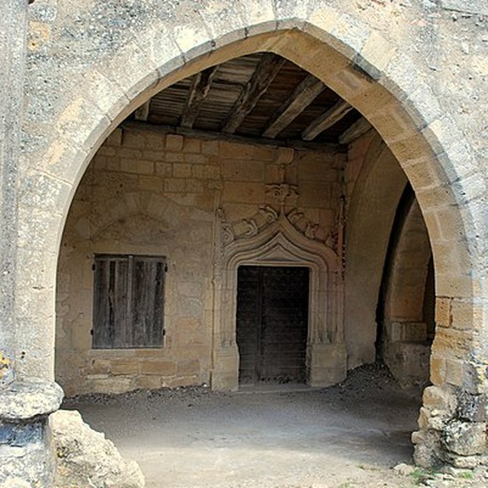 Photo de Maisons à arcades, Place du Mercadiou à Saint-Macaire