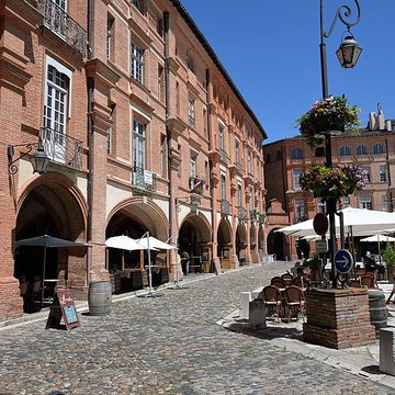 Maisons, Place Nationale de Montauban