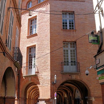 Maisons, Place Nationale de Montauban
