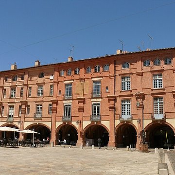 Maisons, Place Nationale de Montauban