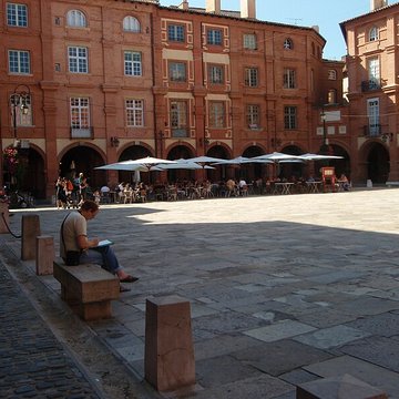 Maisons, Place Nationale de Montauban
