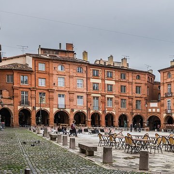 Maisons, Place Nationale de Montauban
