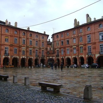 Maisons, Place Nationale de Montauban