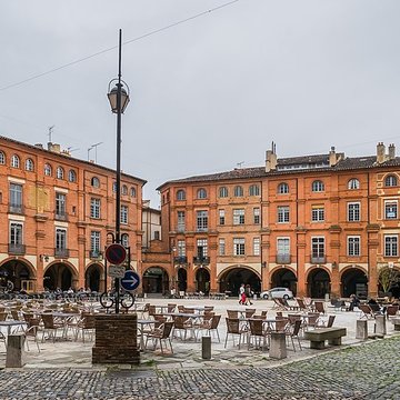 Maisons, Place Nationale de Montauban