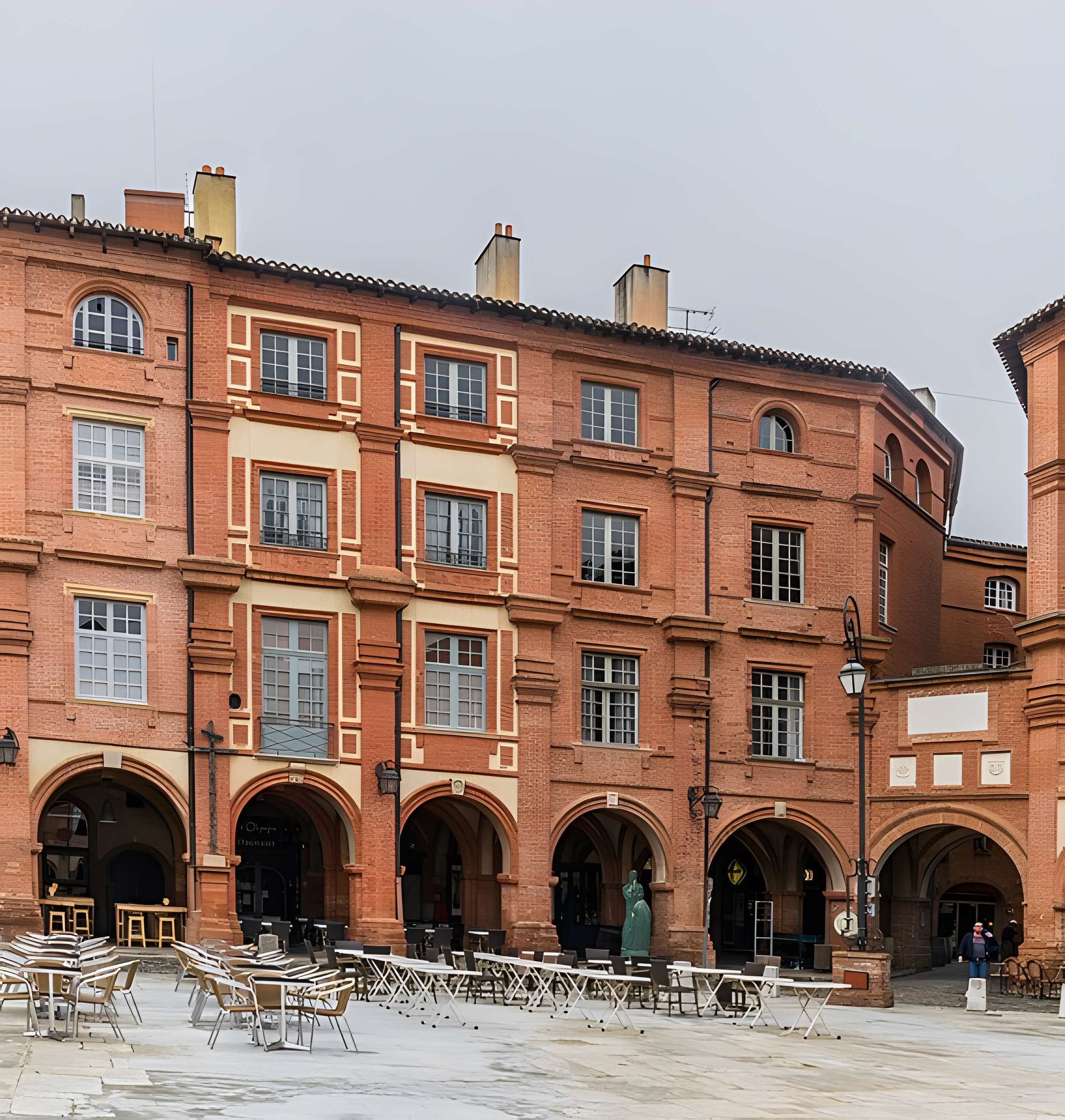 Maisons, Place Nationale de Montauban