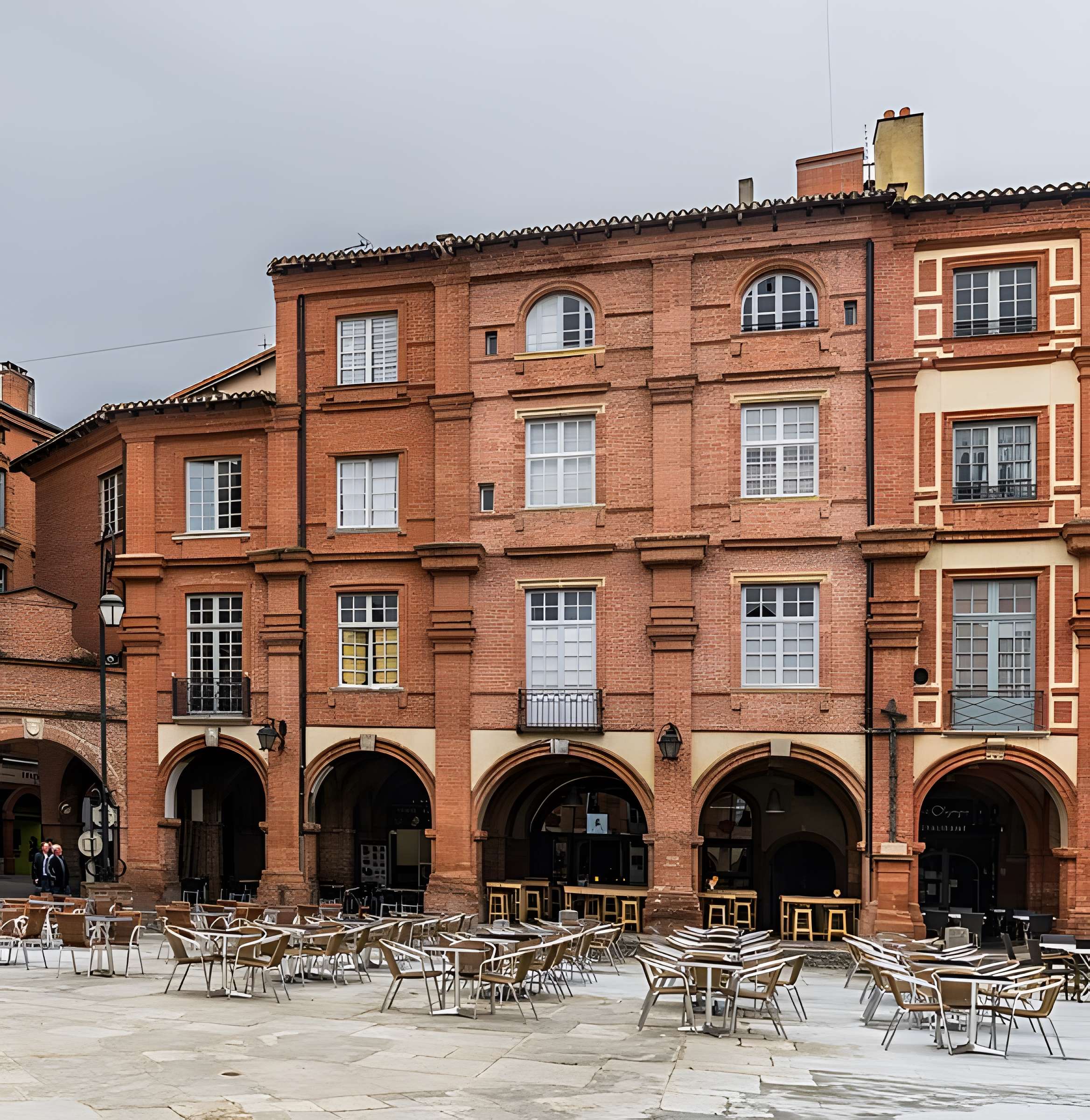 Maisons, Place Nationale de Montauban