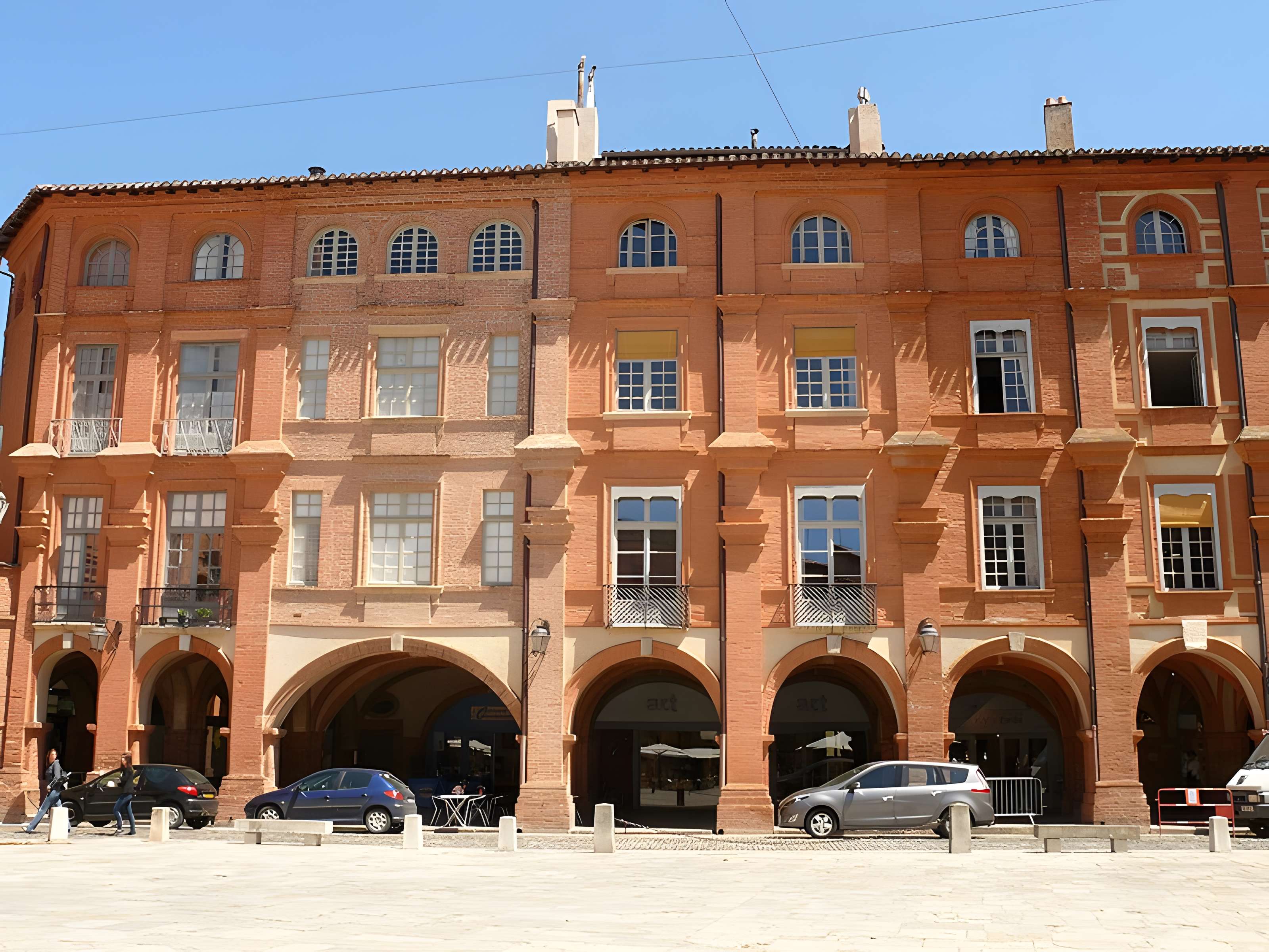Maisons, Place Nationale de Montauban