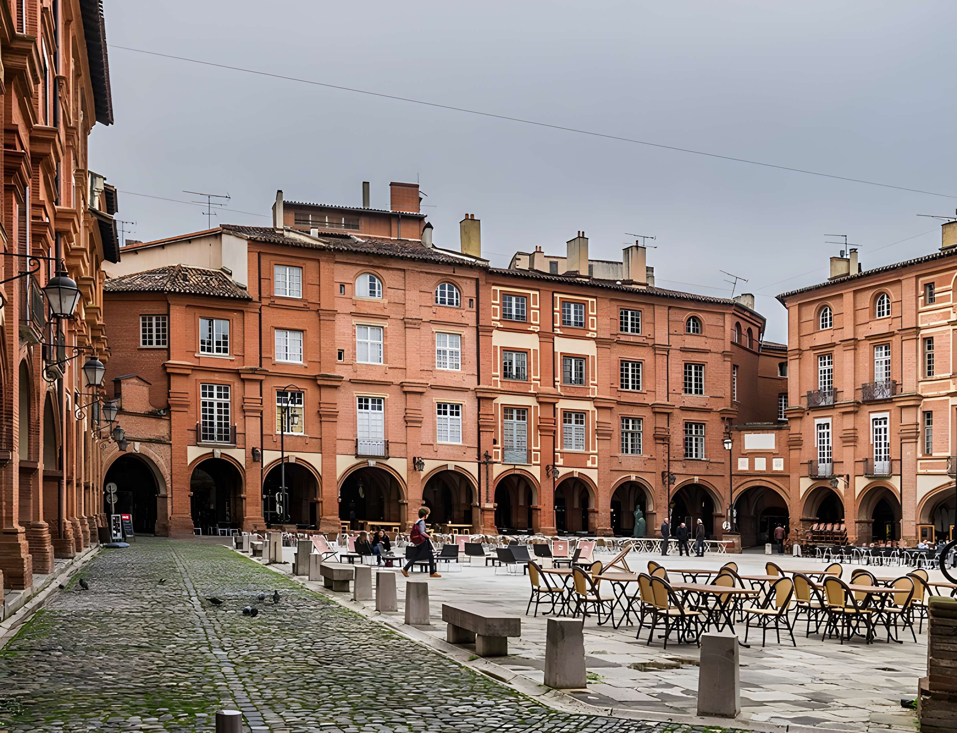 Maisons, Place Nationale de Montauban