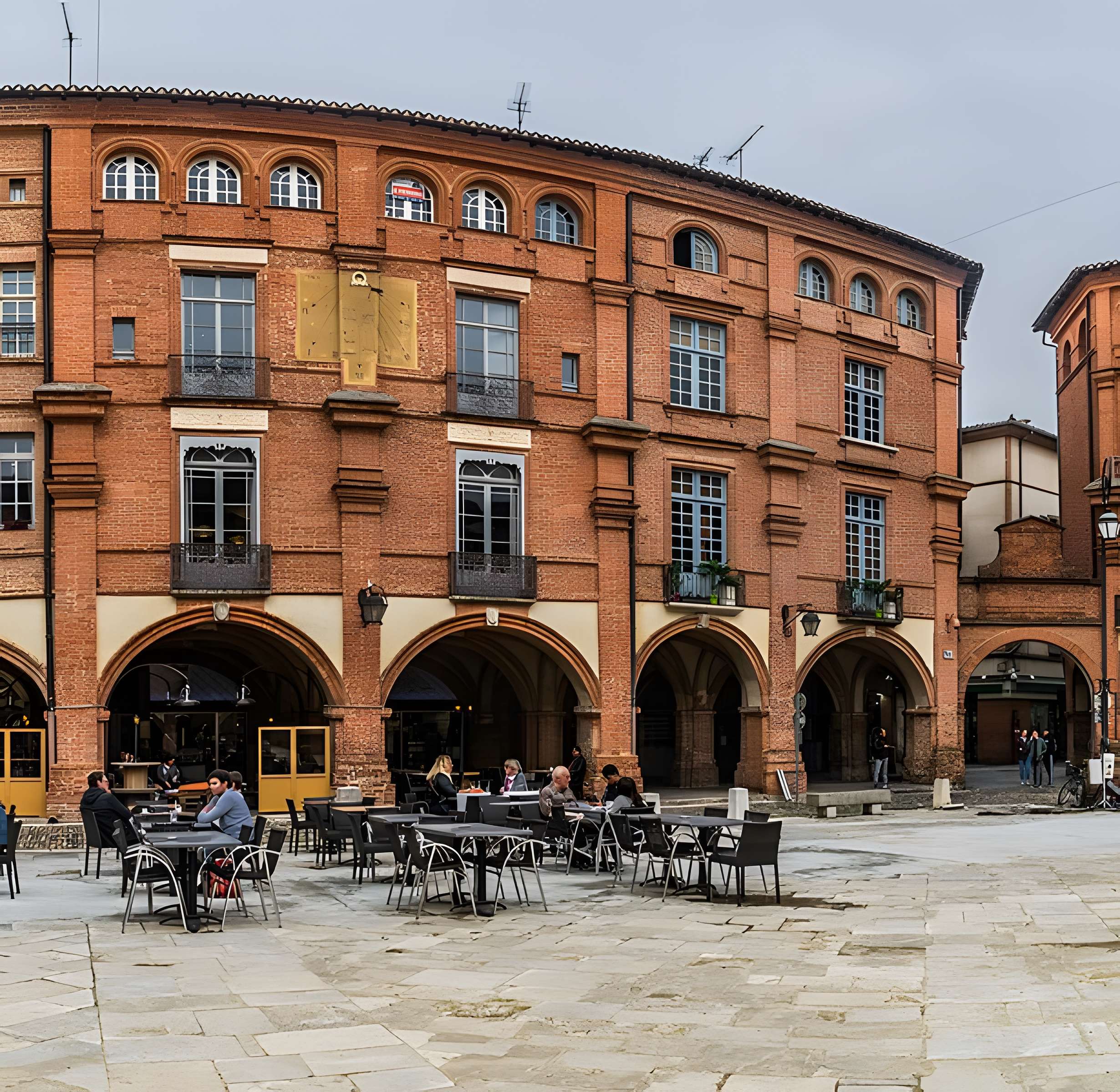 Maisons, Place Nationale de Montauban