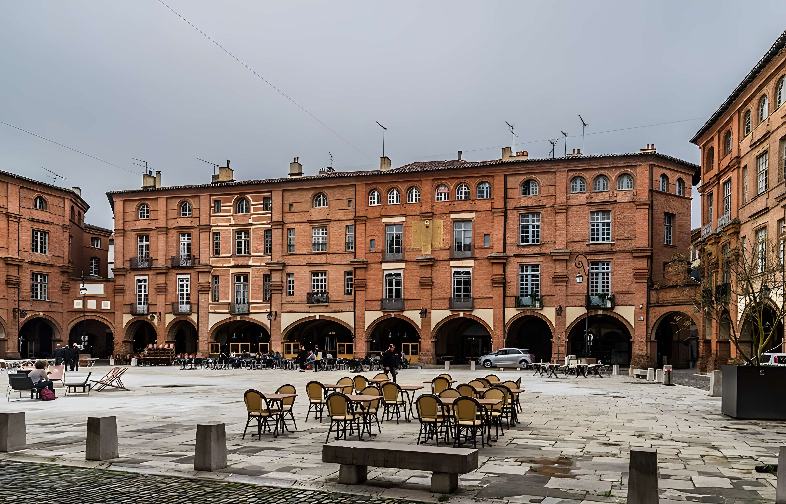 Maisons, Place Nationale de Montauban